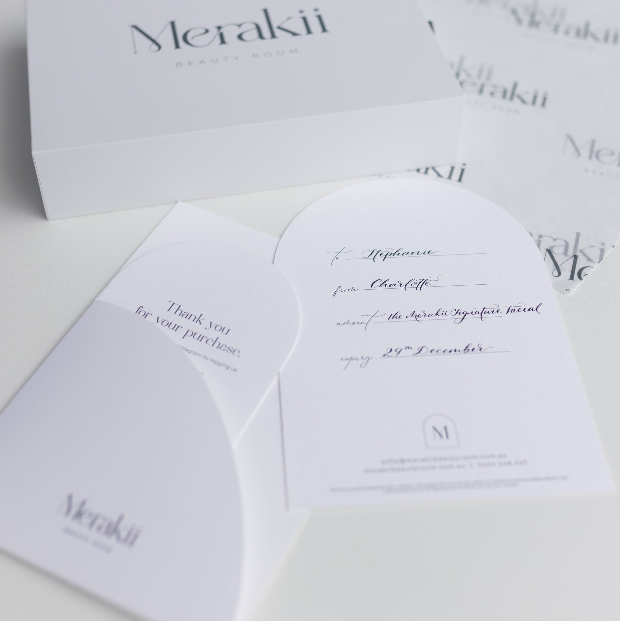Merakii Gift Vouchers